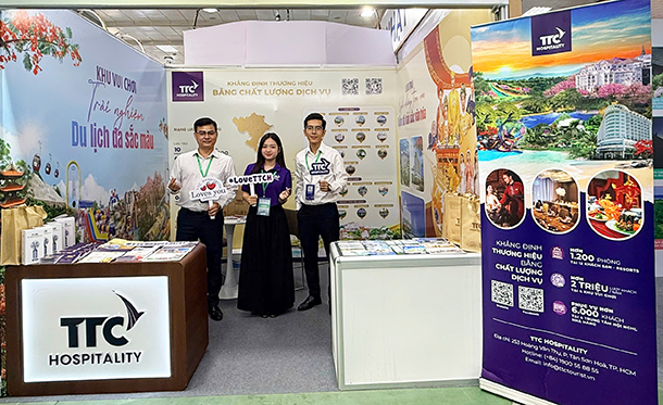 TTC Hospitality mang “hành trình Việt” đến hội chợ du lịch lớn nhất năm