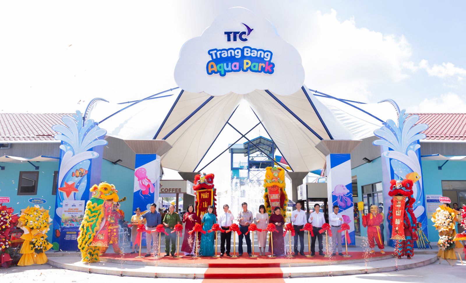 TTC Trảng Bàng Aqua Park khai trương, bổ sung tọa độ giải nhiệt mới tại Tây Ninh