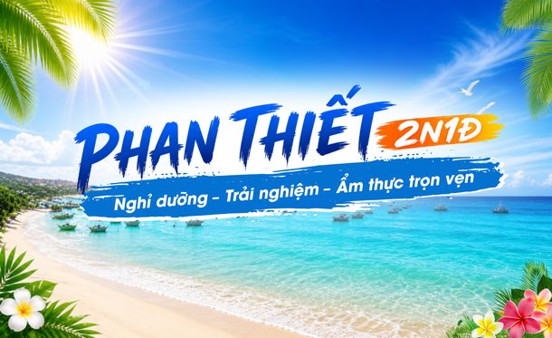 2 ngày 1 đêm tại Phan Thiết: Nghỉ dưỡng – Trải nghiệm – Ẩm thực trọn vẹn